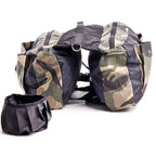 Borwger Large Dog Saddle Backpack – Camouflage Adventure Pack