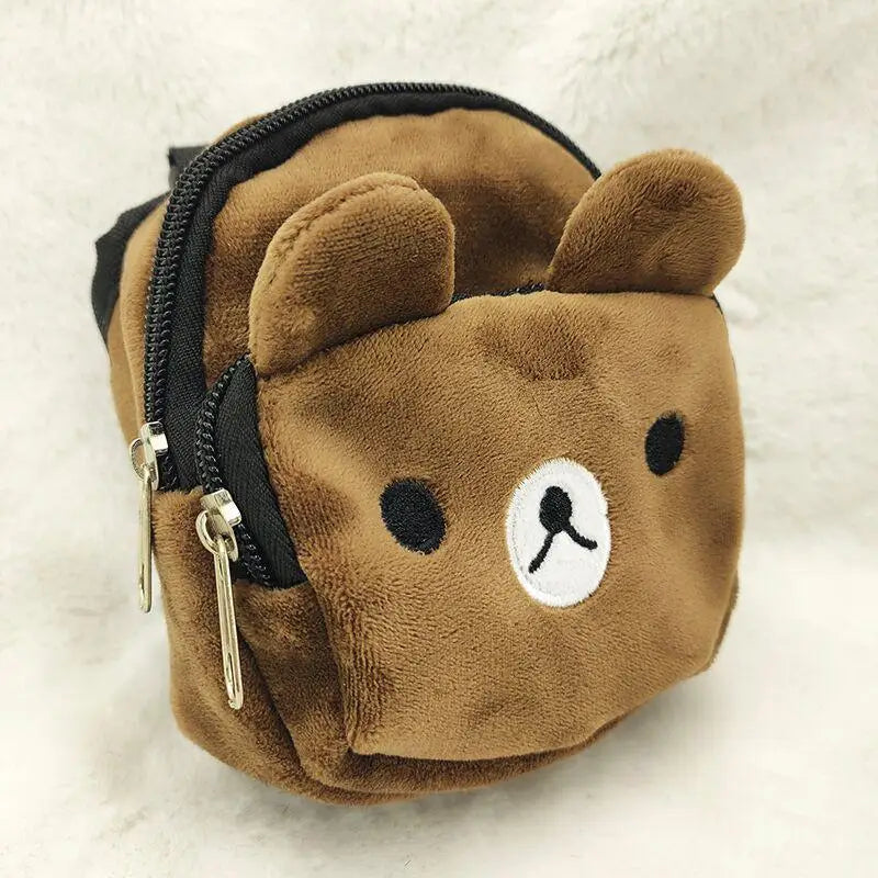 Borwger Mini Dog Backpack – Cute Treat & Walking Bag