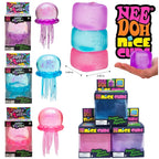 Jellyfish & Nice Cube Squishy Toys – Boxed or Unboxed