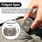 Borwger 3-in-1 Metal Fidget Spinner – Slider & Clicker