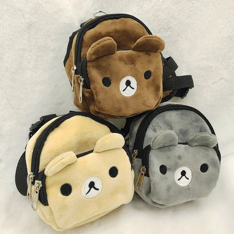 Borwger Mini Dog Backpack – Cute Treat & Walking Bag