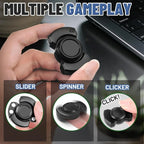 Borwger 3-in-1 Metal Fidget Spinner – Slider & Clicker