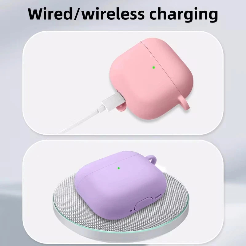 Borwger Silicone Protective Case for Apple AirPods 4