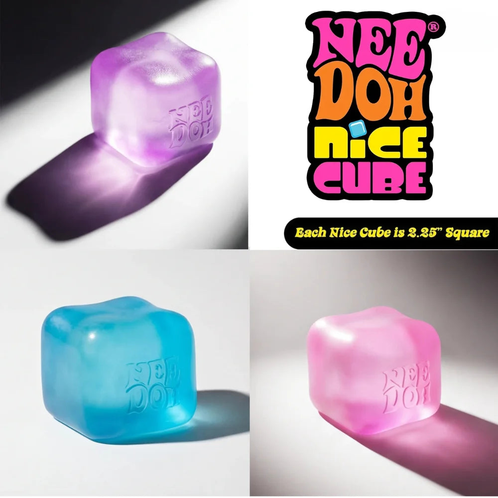 Jellyfish & Nice Cube Squishy Toys – Boxed or Unboxed