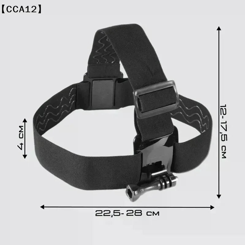 Borwger Adjustable Head-Mounted POV Phone & Action Camera Holder