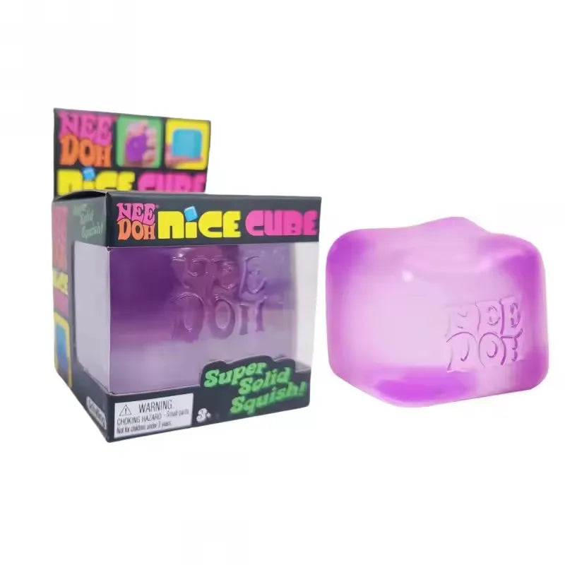 Jellyfish & Nice Cube Squishy Toys – Boxed or Unboxed