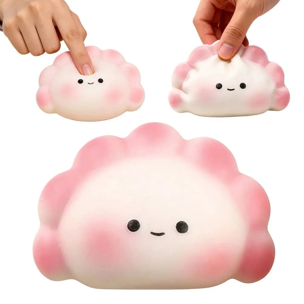 Cute Dumpling Squishy Toy – Slow Rising Sensory Fidget