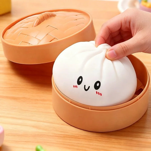 15cm Dumpling Squishy Toy – Soft Slow-Rebound Fidget