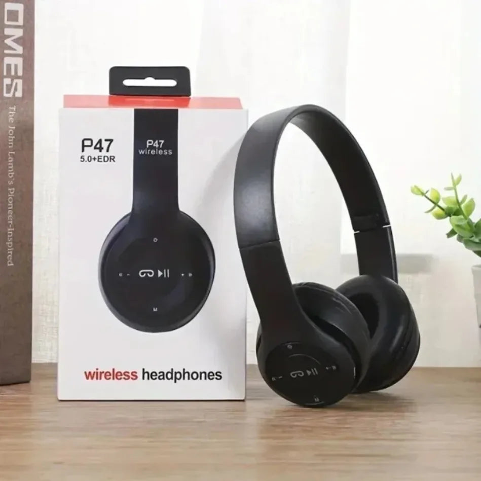 Borwger Foldable Bluetooth 5.0 Wireless Headphones