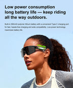 Smart Cycling Camera Glasses – Photo, Video & Bluetooth