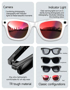 Borwger Smart Camera Glasses – HD Video & Photo