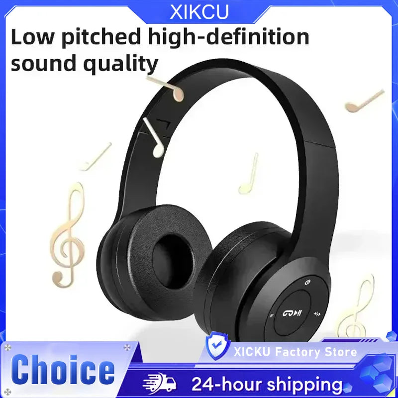 Borwger Foldable Bluetooth 5.0 Wireless Headphones