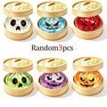 Halloween Glitter Dumpling Squishy Toy – 5.5cm