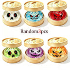 Halloween Glitter Dumpling Squishy Toy – 5.5cm