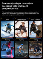 Smart Cycling Camera Glasses – Photo, Video & Bluetooth