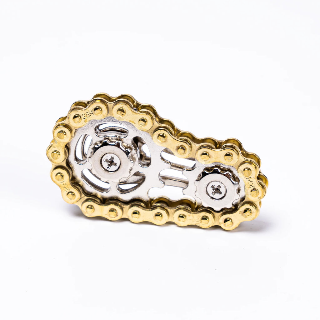 Borwger Metal Chain Fidget Spinner – Sprocket Flywheel