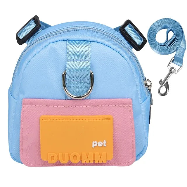Waterproof Dog Backpack Harness – Adjustable Travel Pack