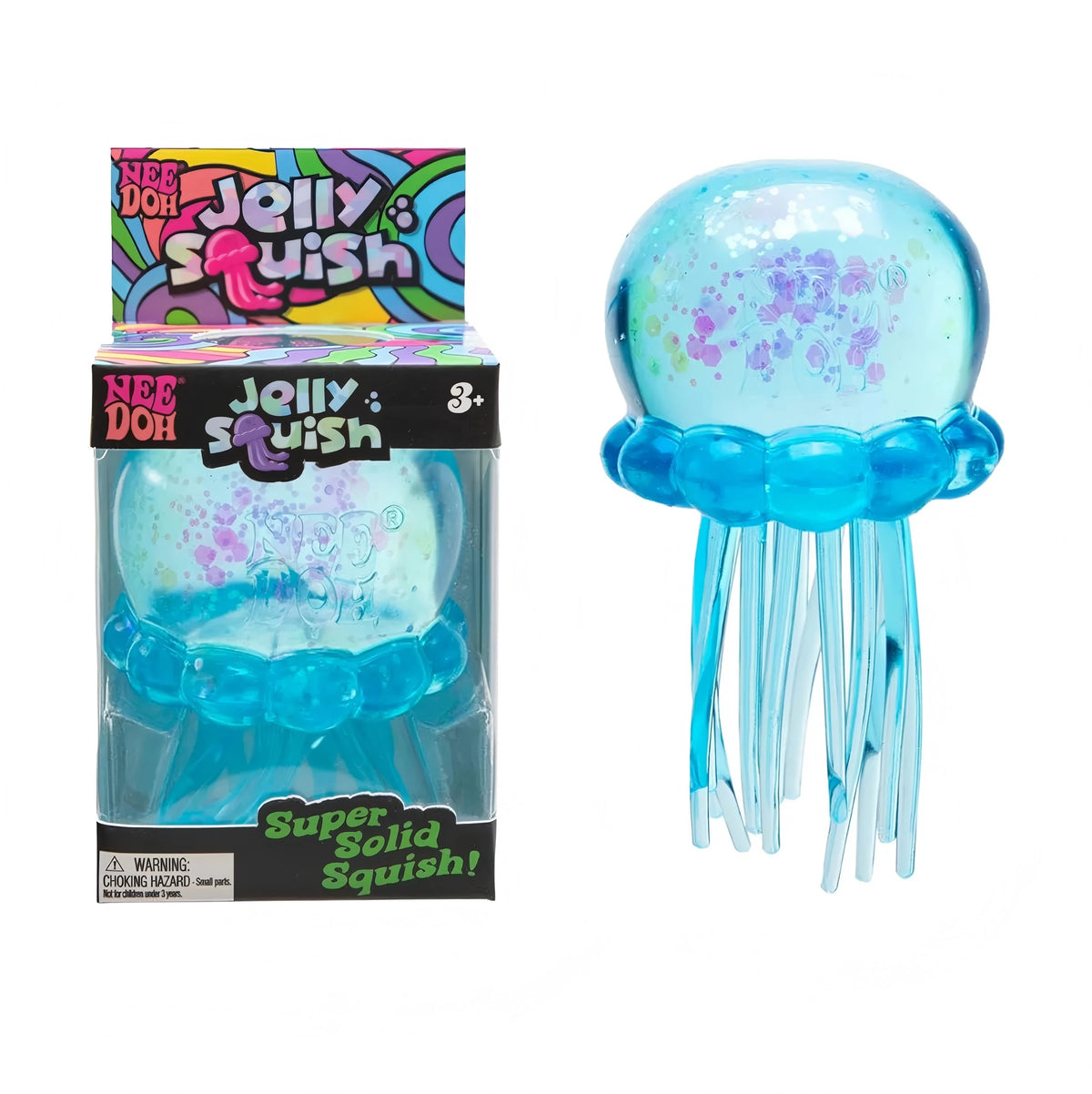 Jellyfish & Nice Cube Squishy Toys – Boxed or Unboxed