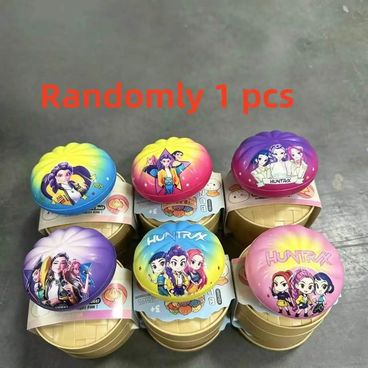 Rainbow Mystery Dumpling Squishy Toy – Random Design
