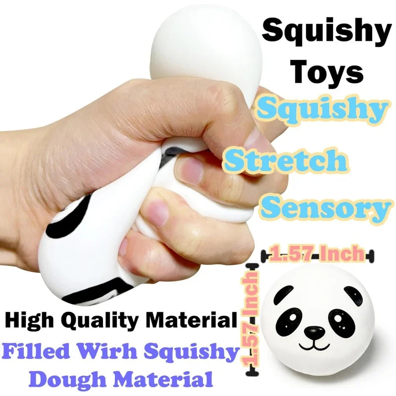 Mini Dumpling Squishy Toy Set with Steamer – Pig & Panda