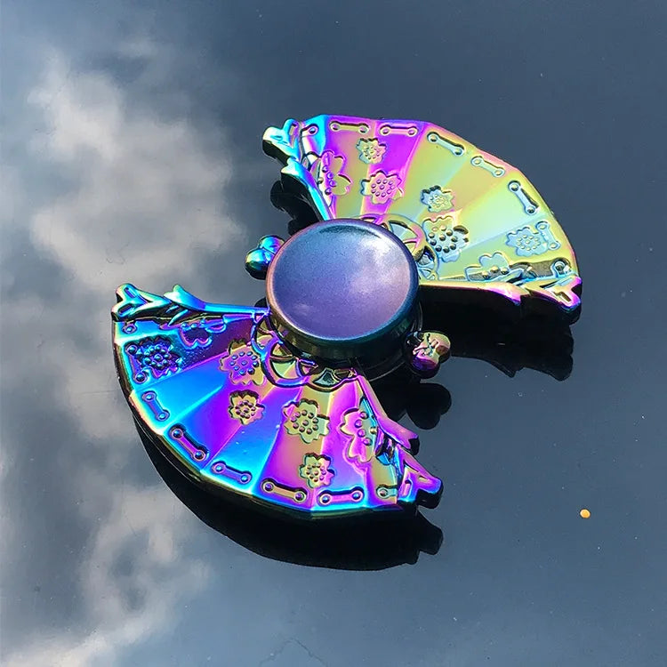 Rainbow Fidget Metal Spinner Colorful Finger Spinners