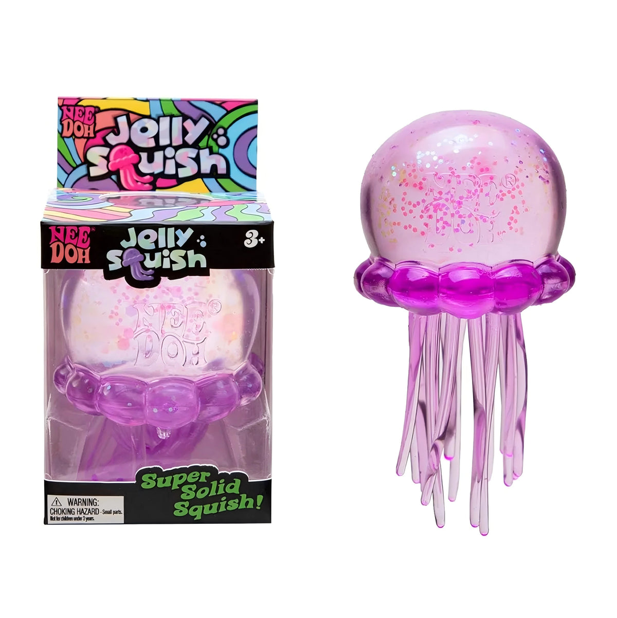 Jellyfish & Nice Cube Squishy Toys – Boxed or Unboxed
