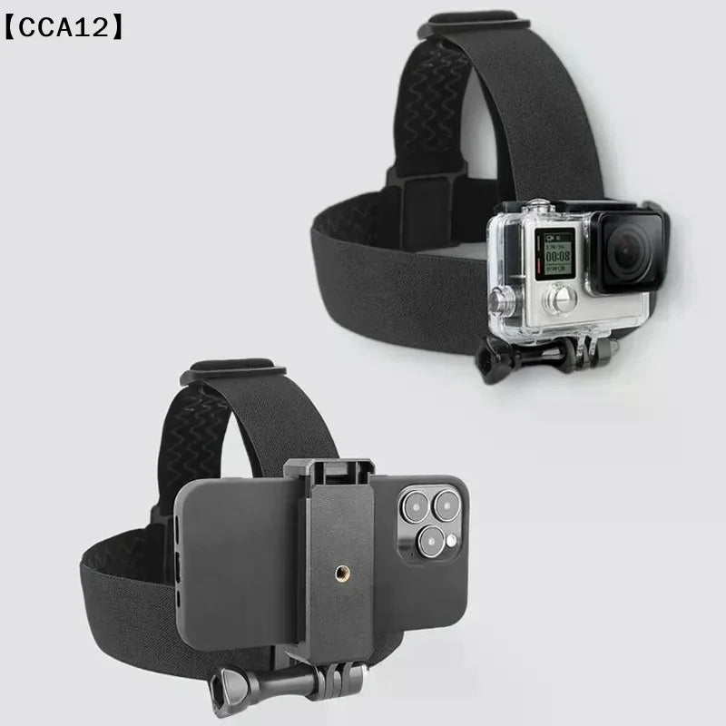 Borwger Adjustable Head-Mounted POV Phone & Action Camera Holder