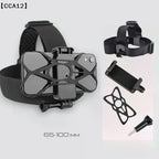 Borwger Adjustable Head-Mounted POV Phone & Action Camera Holder