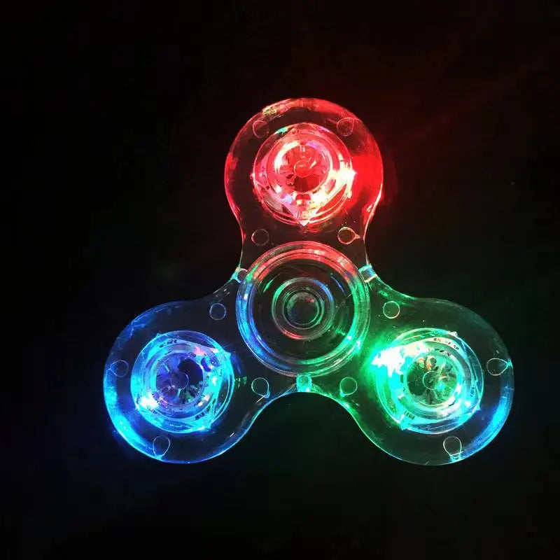 Luminous LED light Fidget Spinner