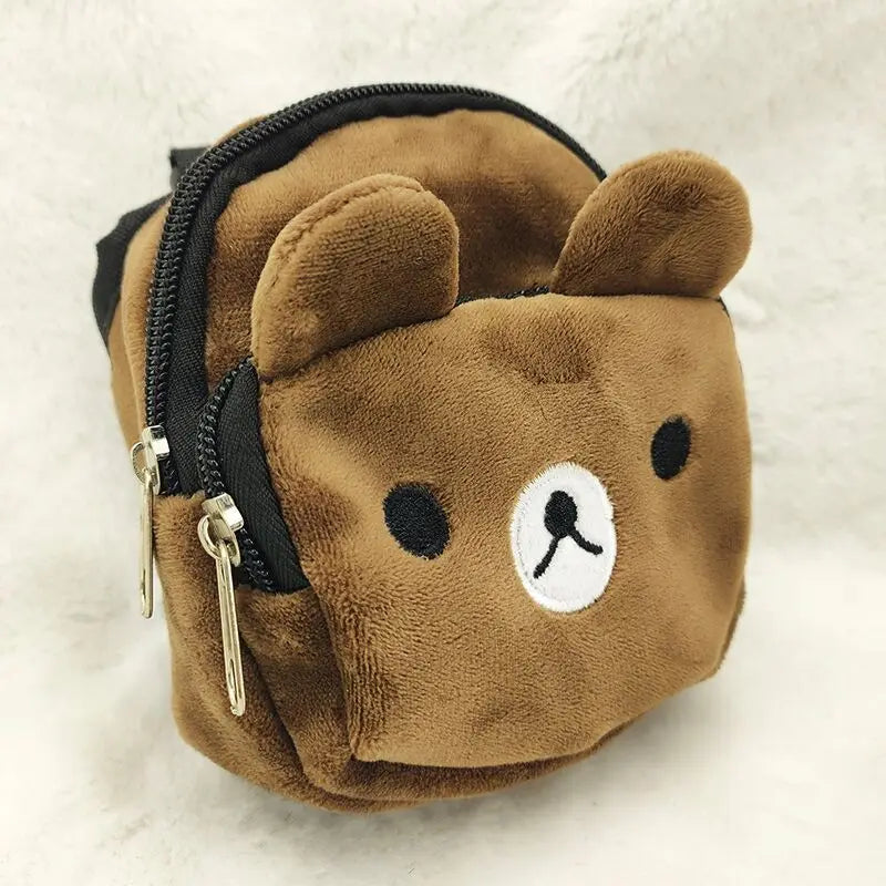 Borwger Mini Dog Backpack – Cute Treat & Walking Bag