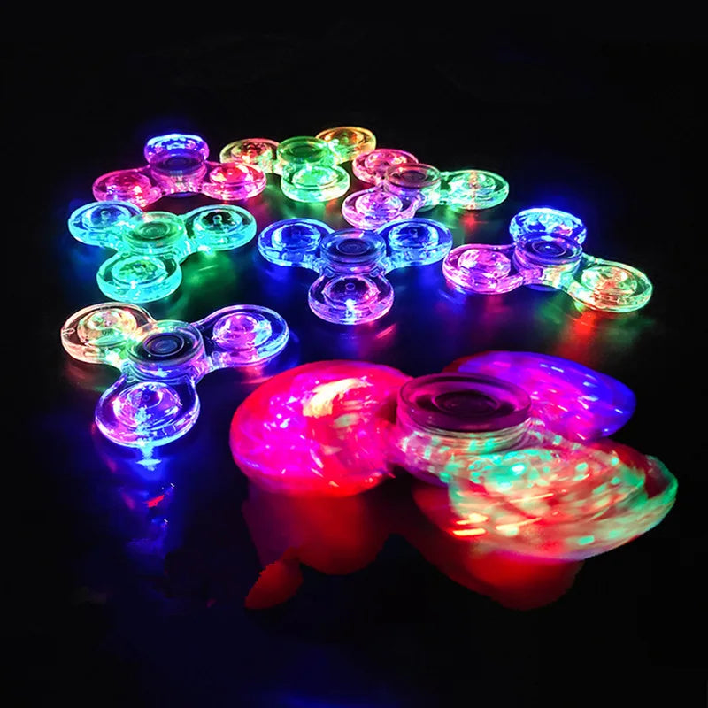 Luminous LED light Fidget Spinner