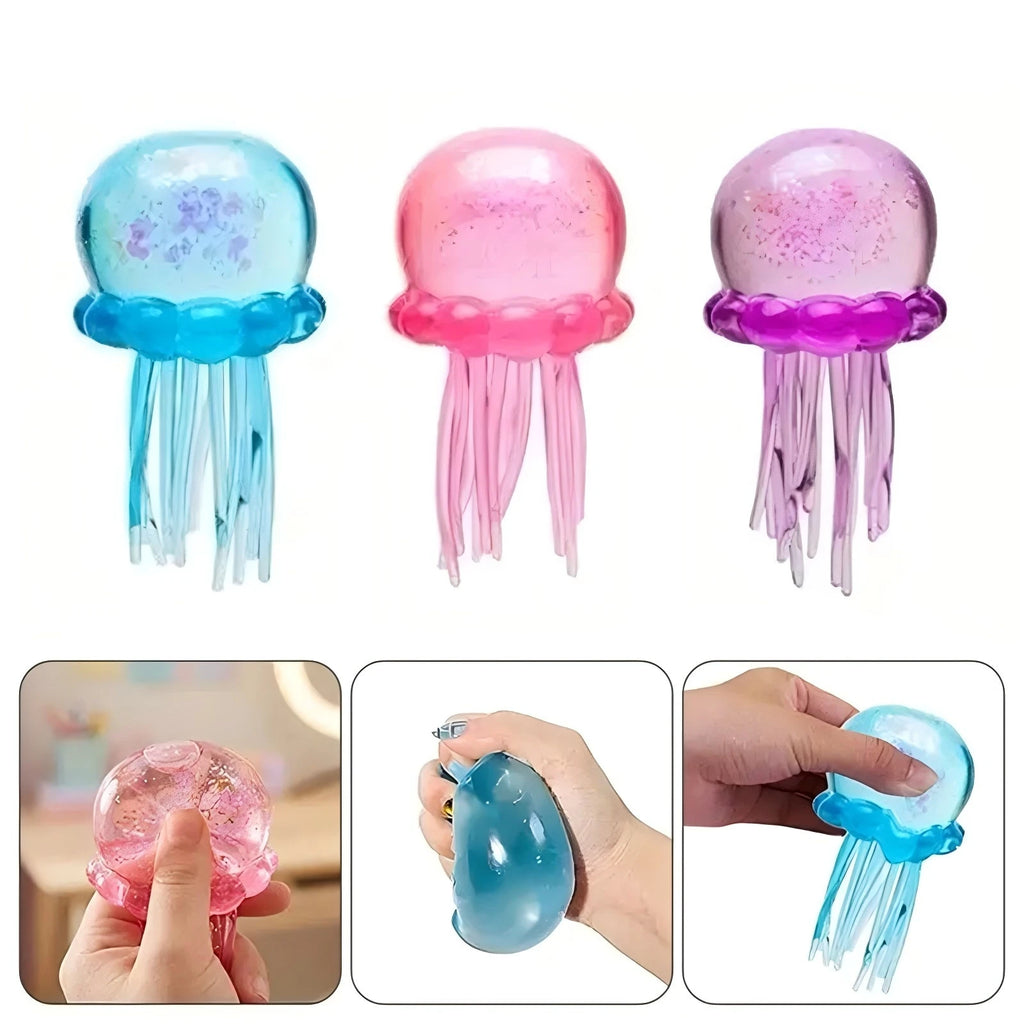 Jellyfish & Nice Cube Squishy Toys – Boxed or Unboxed