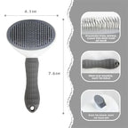 Self-Cleaning Pet Grooming & Deshedding Brush