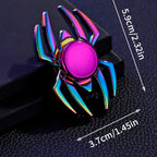 Borwger Metal Spider Fidget Spinner – Rainbow Alloy