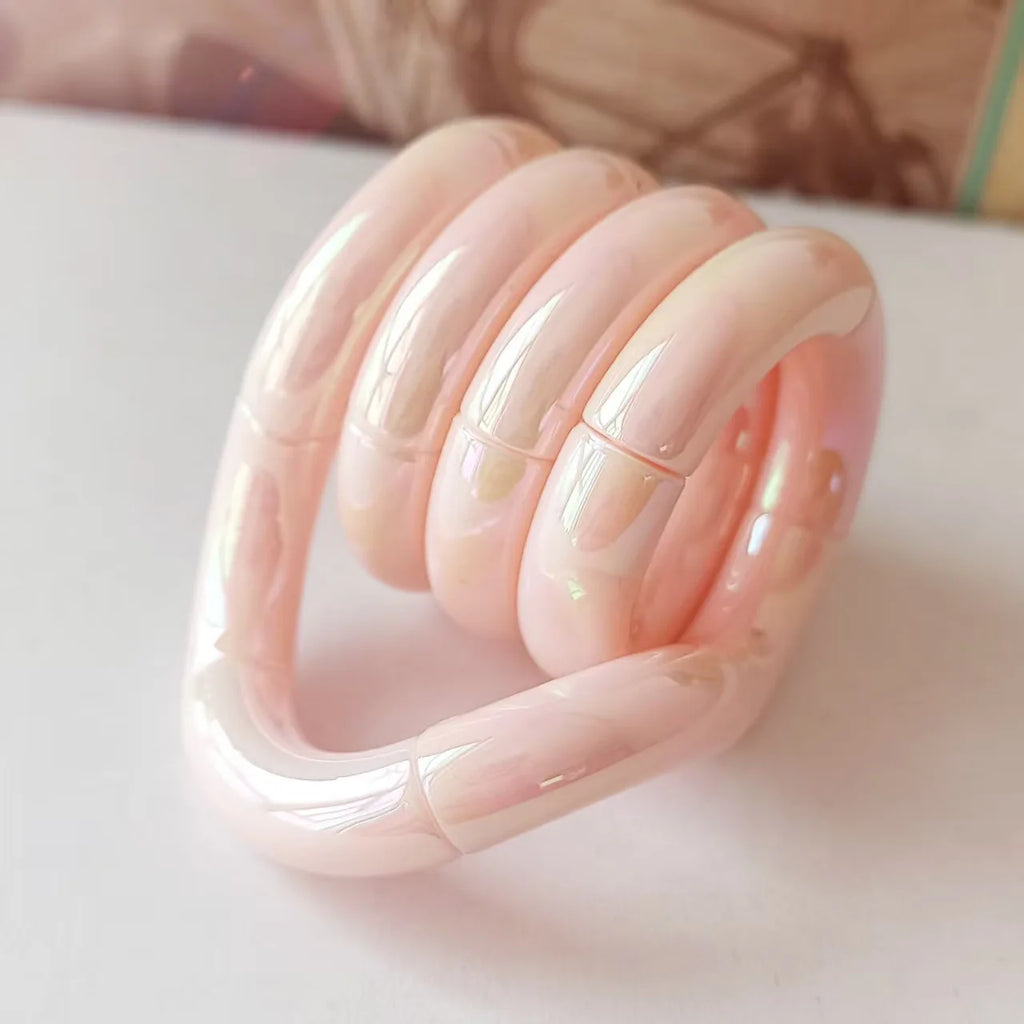 Crystal Coil Fidget Toy – Flexible Sensory Twist