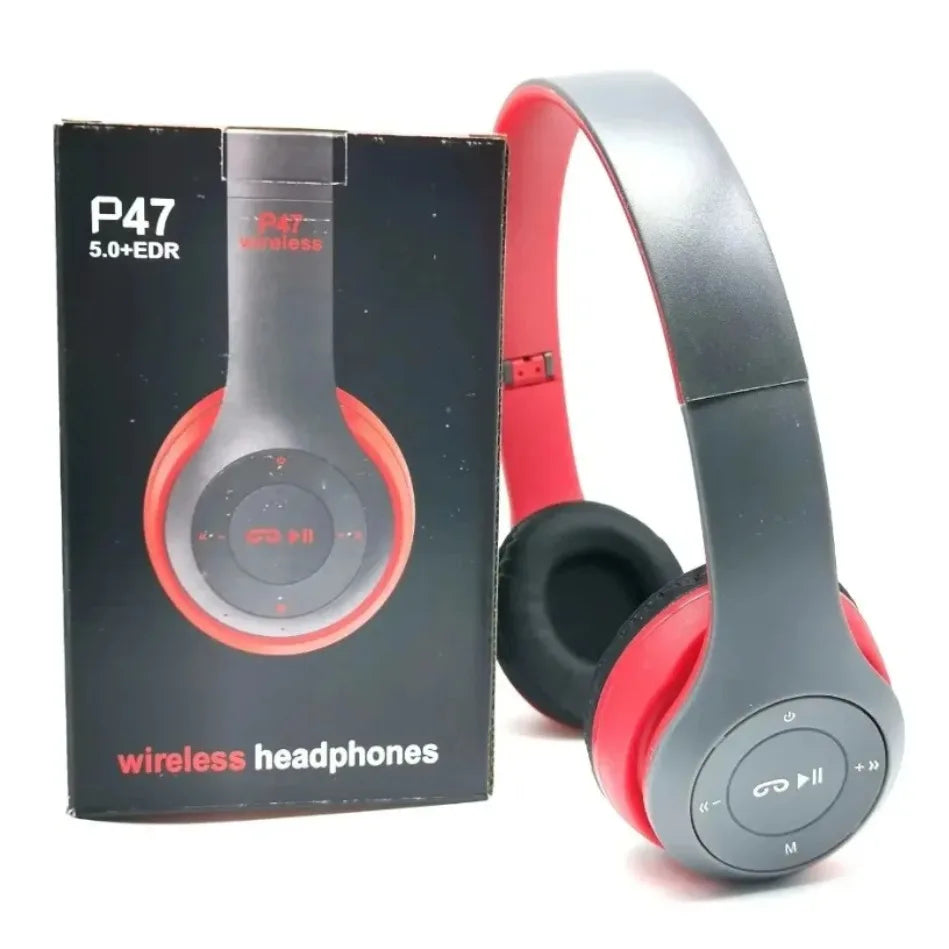 Borwger Foldable Bluetooth 5.0 Wireless Headphones