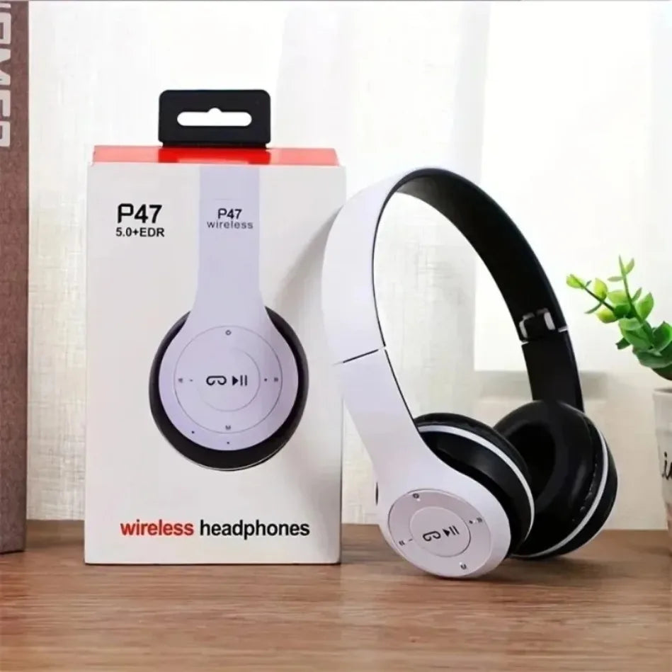 Borwger Foldable Bluetooth 5.0 Wireless Headphones