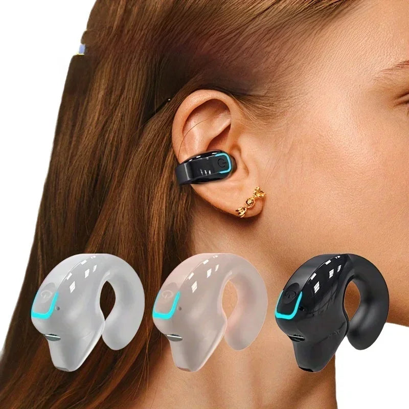 Borwger Bluetooth 5.3 Open-Ear Clip Wireless Earphone