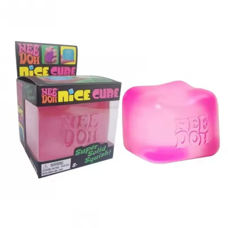 Jellyfish & Nice Cube Squishy Toys – Boxed or Unboxed