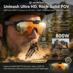 Borwger Smart Cycling Camera Glasses – HD Video & Bluetooth