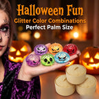 Halloween Glitter Dumpling Squishy Toy – 5.5cm