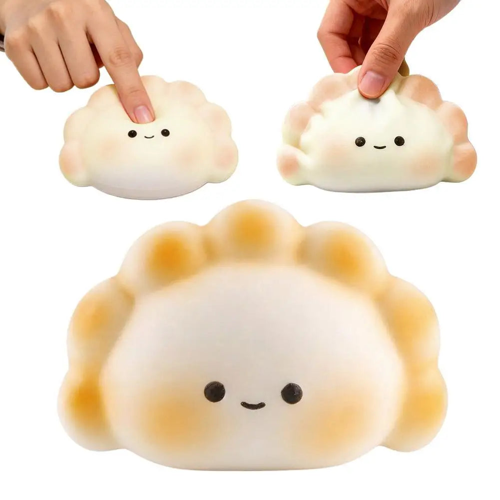 Cute Dumpling Squishy Toy – Slow Rising Sensory Fidget
