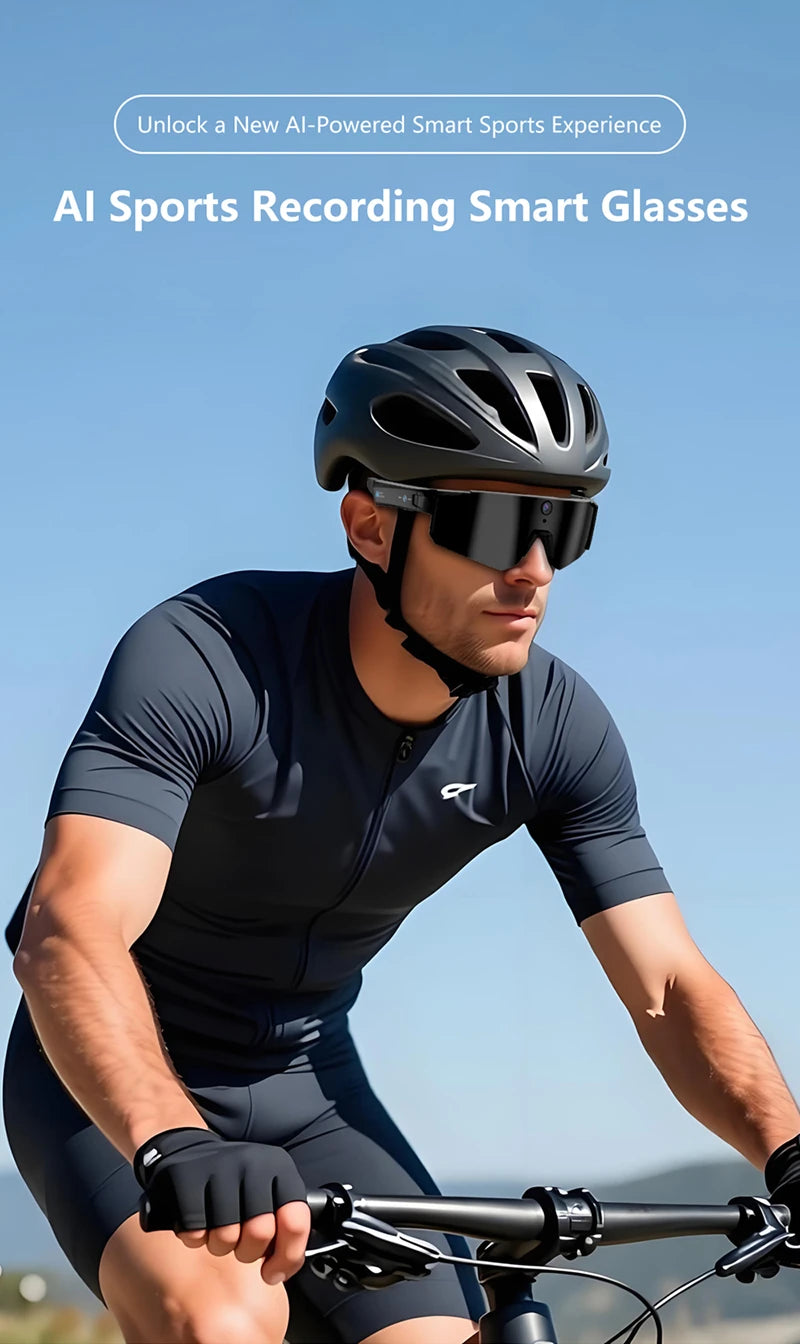 Smart Cycling Camera Glasses – Photo, Video & Bluetooth