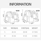 Waterproof Dog Backpack Harness – Adjustable Travel Pack