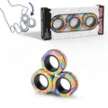 Magnetic Rings Fidget Toy Rainbow