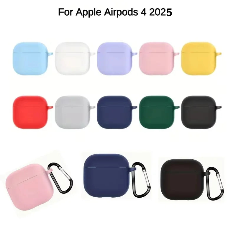 Borwger Silicone Protective Case for Apple AirPods 4