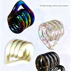 Crystal Coil Fidget Toy – Flexible Sensory Twist