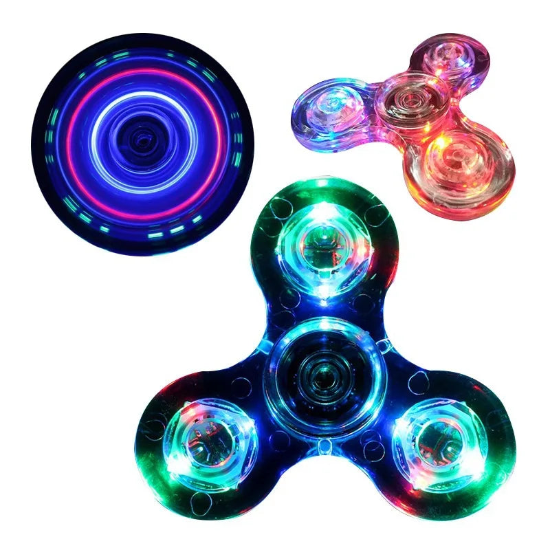Luminous LED light Fidget Spinner