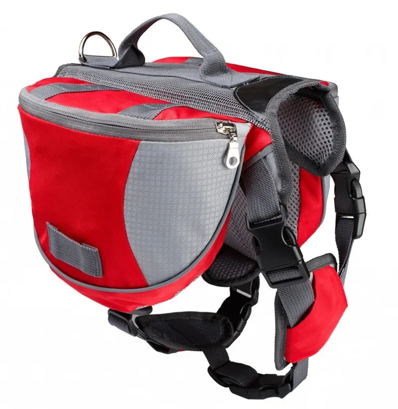Borwger Outdoor Dog Saddle Backpack – Reflective Adventure Pack