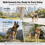 Borwger Tactical Dog Backpack Harness – Outdoor Adventure Pack